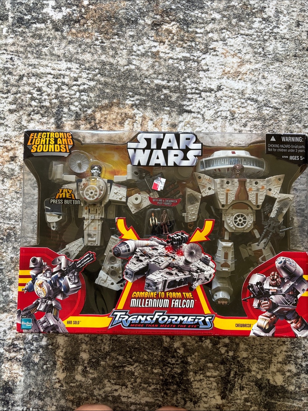 Star Wars Transformer Playset - White, Brown, Red Accents
